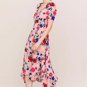 Yumi Kim Stella Floral Midi Dress